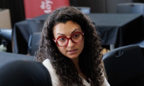 Danielle talking