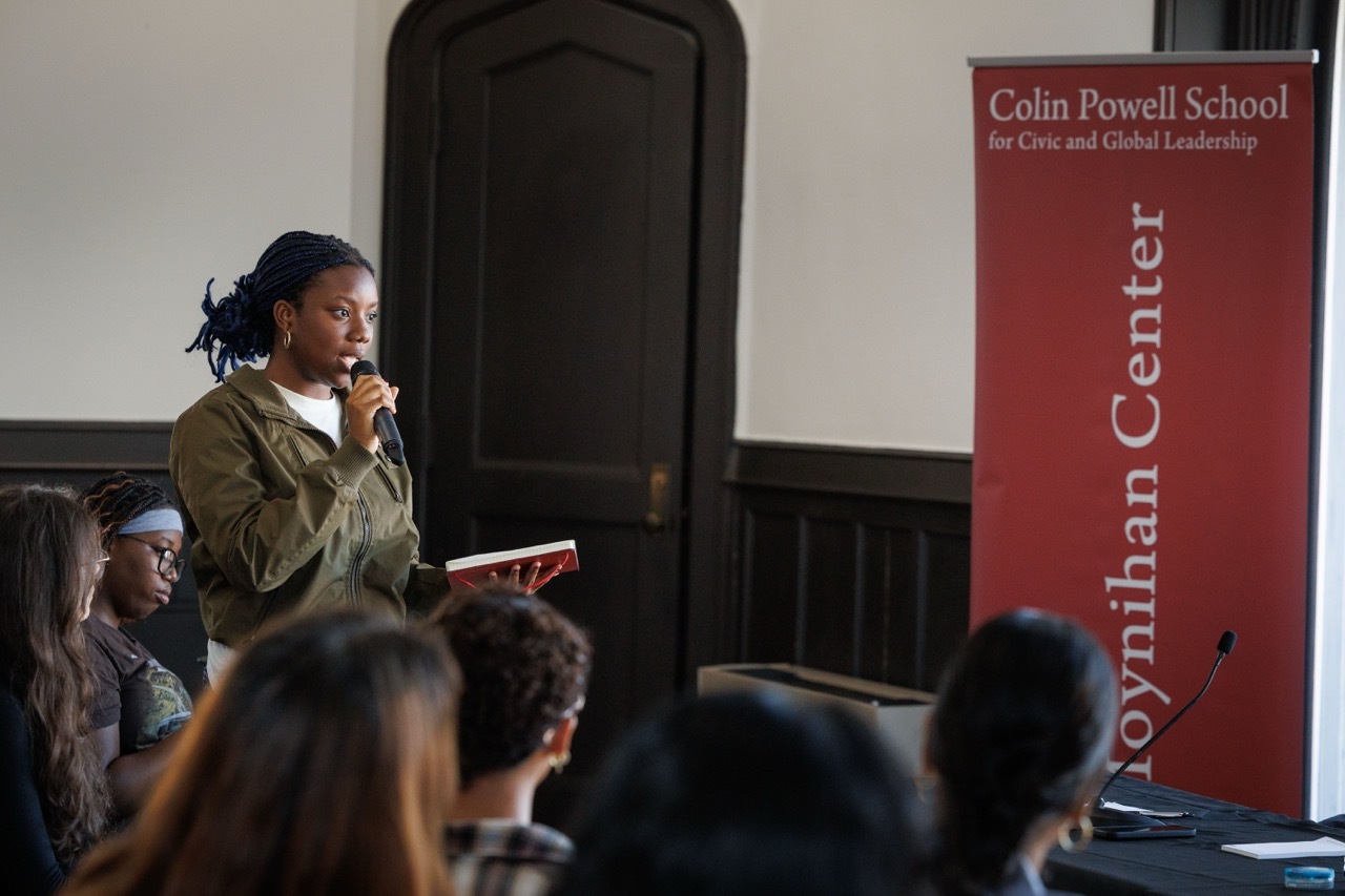 Naheema speaking